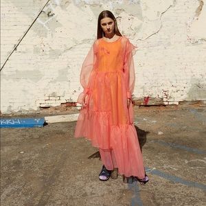 Kkco Studio Pink Gauze Dress